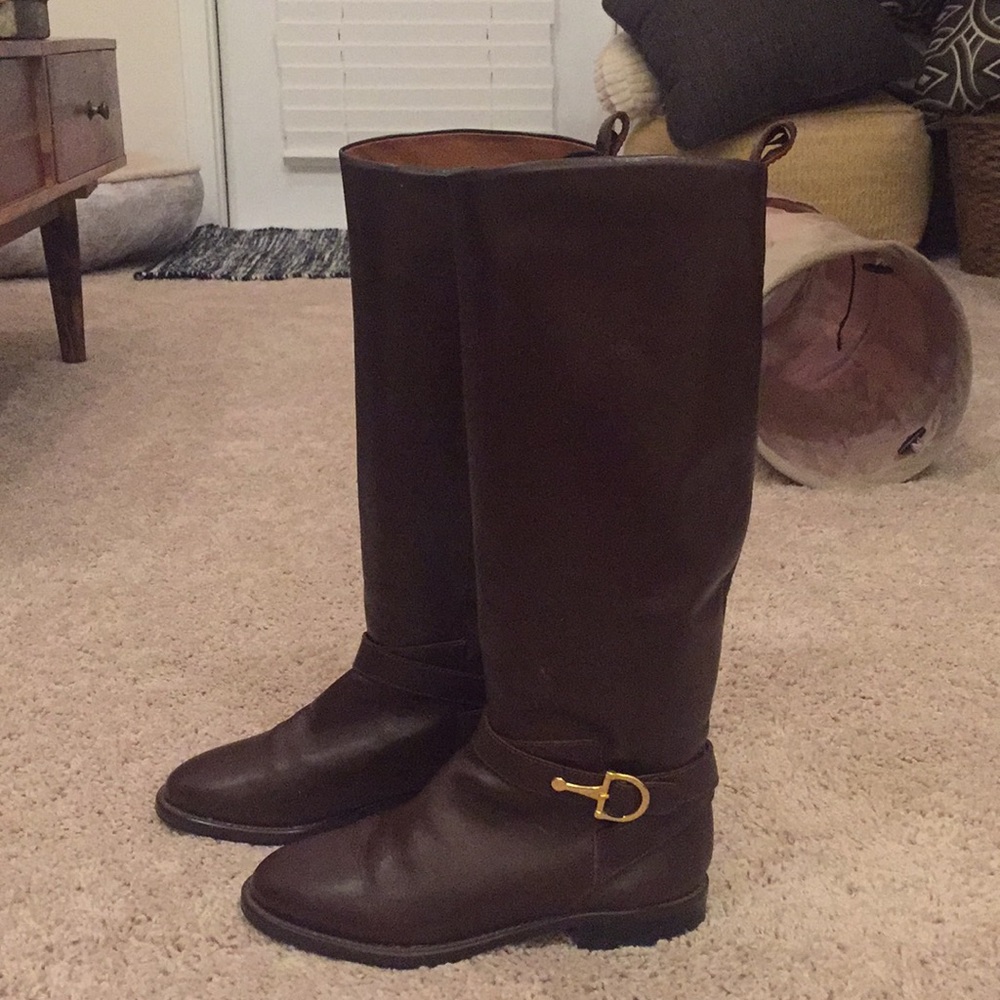 Nine West leather boots